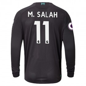 Jalkapallo Pelipaidat Liverpool M.Salah 11 3 Paita 2019-2020 Pitkähihainen